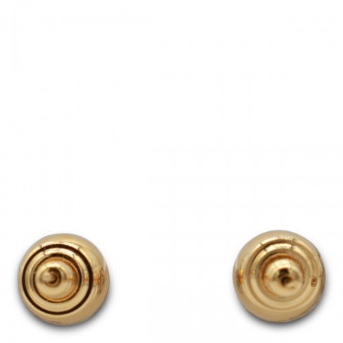 GOLD BRASS EARRINGS