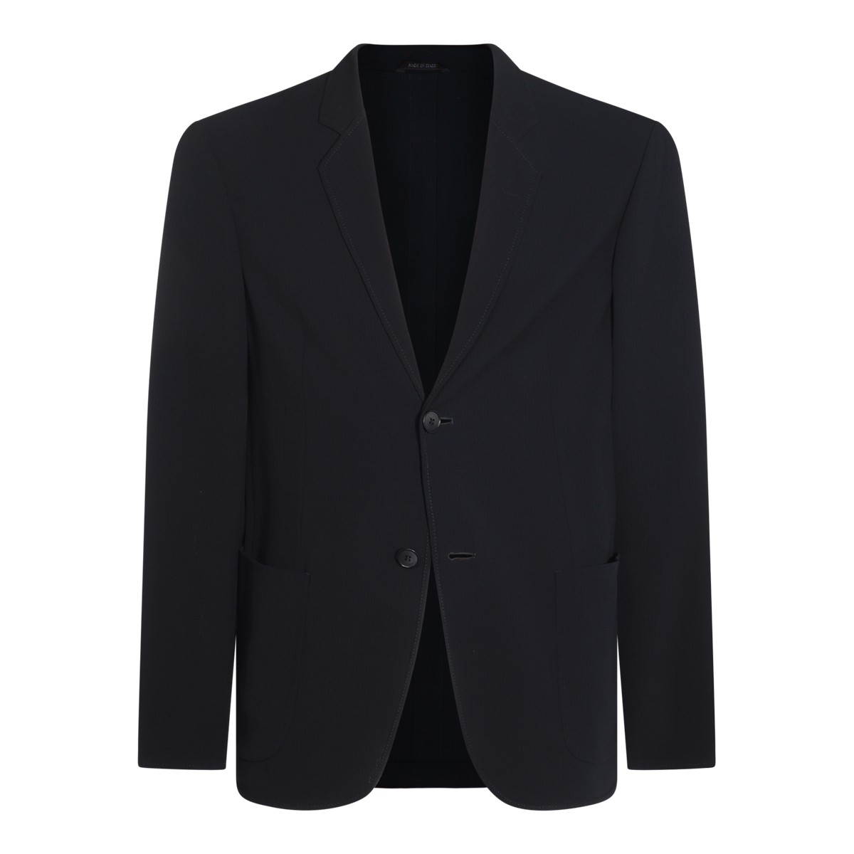 DARK BLUE WOOL BLAZER