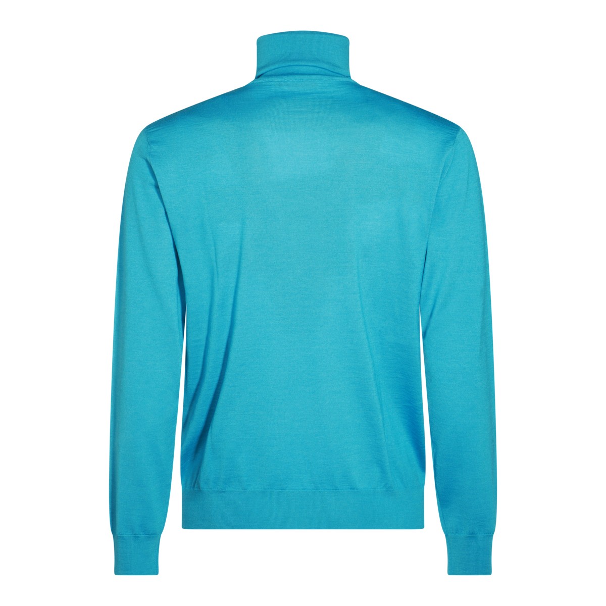 LIGHT BLUE WOOL KNITWEAR