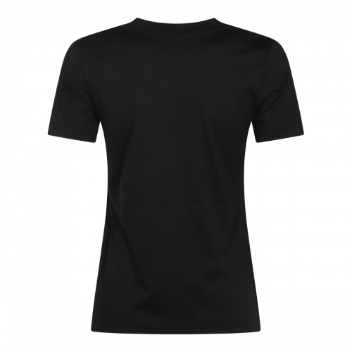 BLACK COTTON T-SHIRT