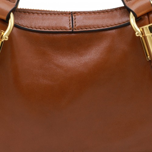 BROWN PARATY 24 SMALL SHOULDER BAG