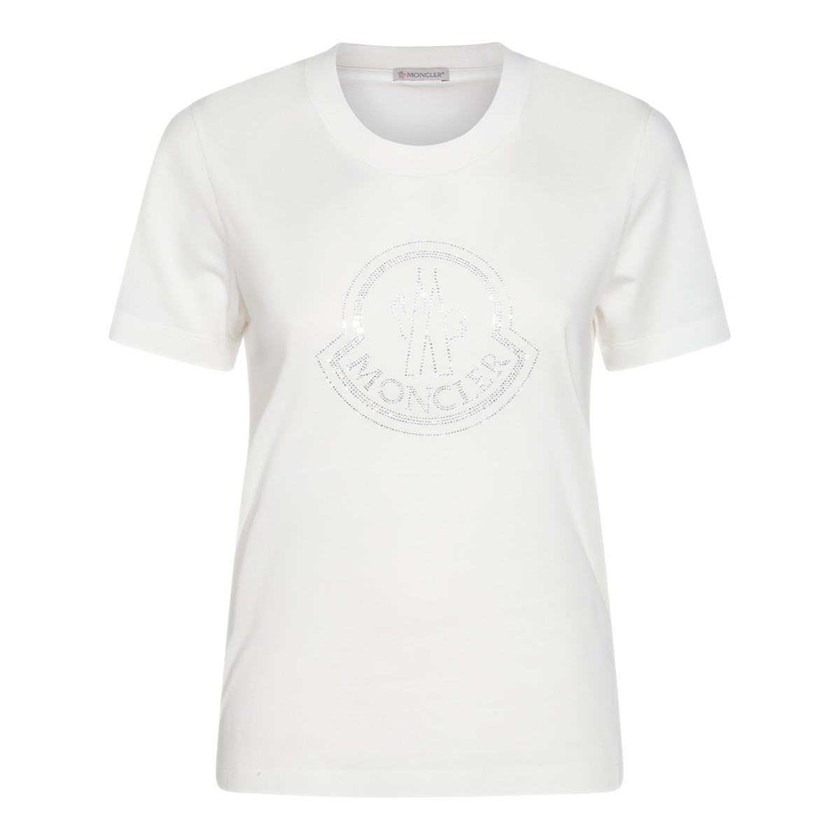 WHITE COTTON T-SHIRT