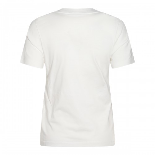 WHITE COTTON T-SHIRT