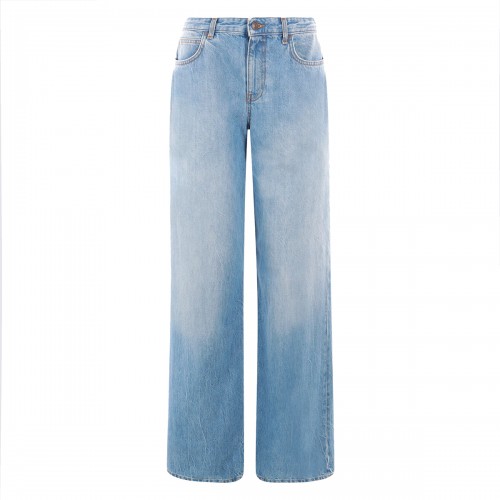 BLUE COTTON DENIM JEANS