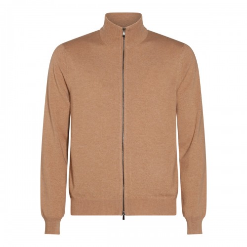 BEIGE WOOL KNITWEAR