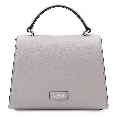 GREY SMALL VSLING TOP HANDLE BAG