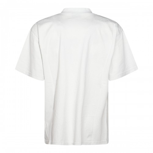 WHITE COTTON T-SHIRT