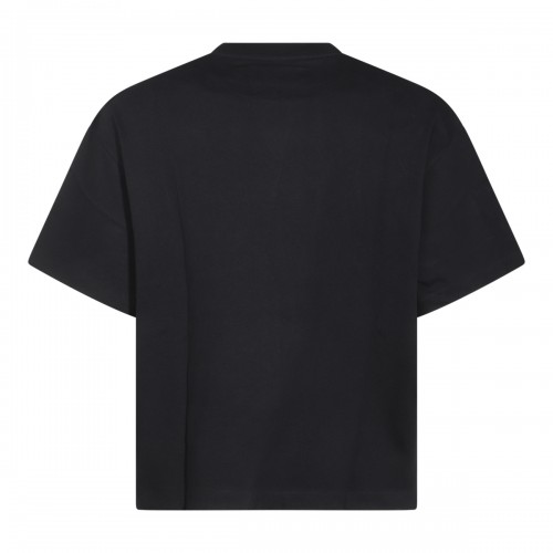 BLACK COTTON T-SHIRT