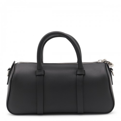 BLACK LEATHER S DAYLONG TOP HANDLE BAG