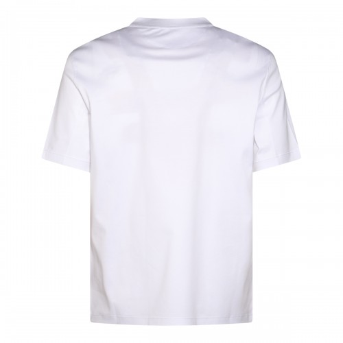 WHITE COTTON T-SHIRT