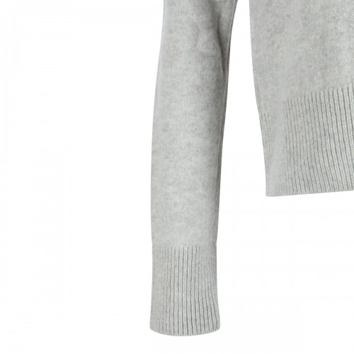 LIGHT GREY WOOL KNITWEAR