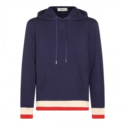 BLUE COTTON SWEATSHIRT