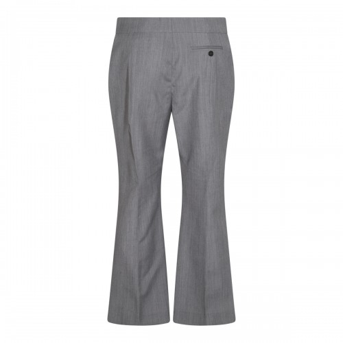 GREY WOOL PANTS