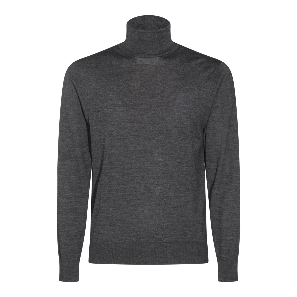 GREY WOOL KNITWEAR