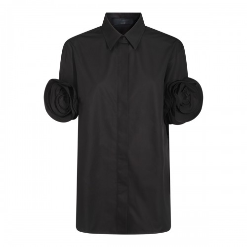 BLACK COTTON SHIRT