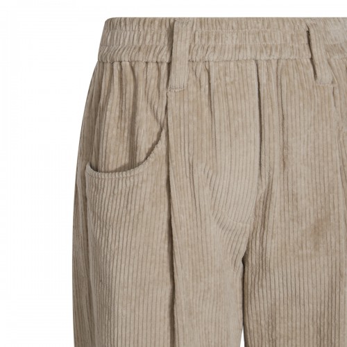 BEIGE COTTON PANTS