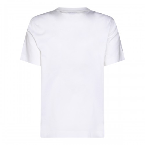 WHITE COTTON T-SHIRT