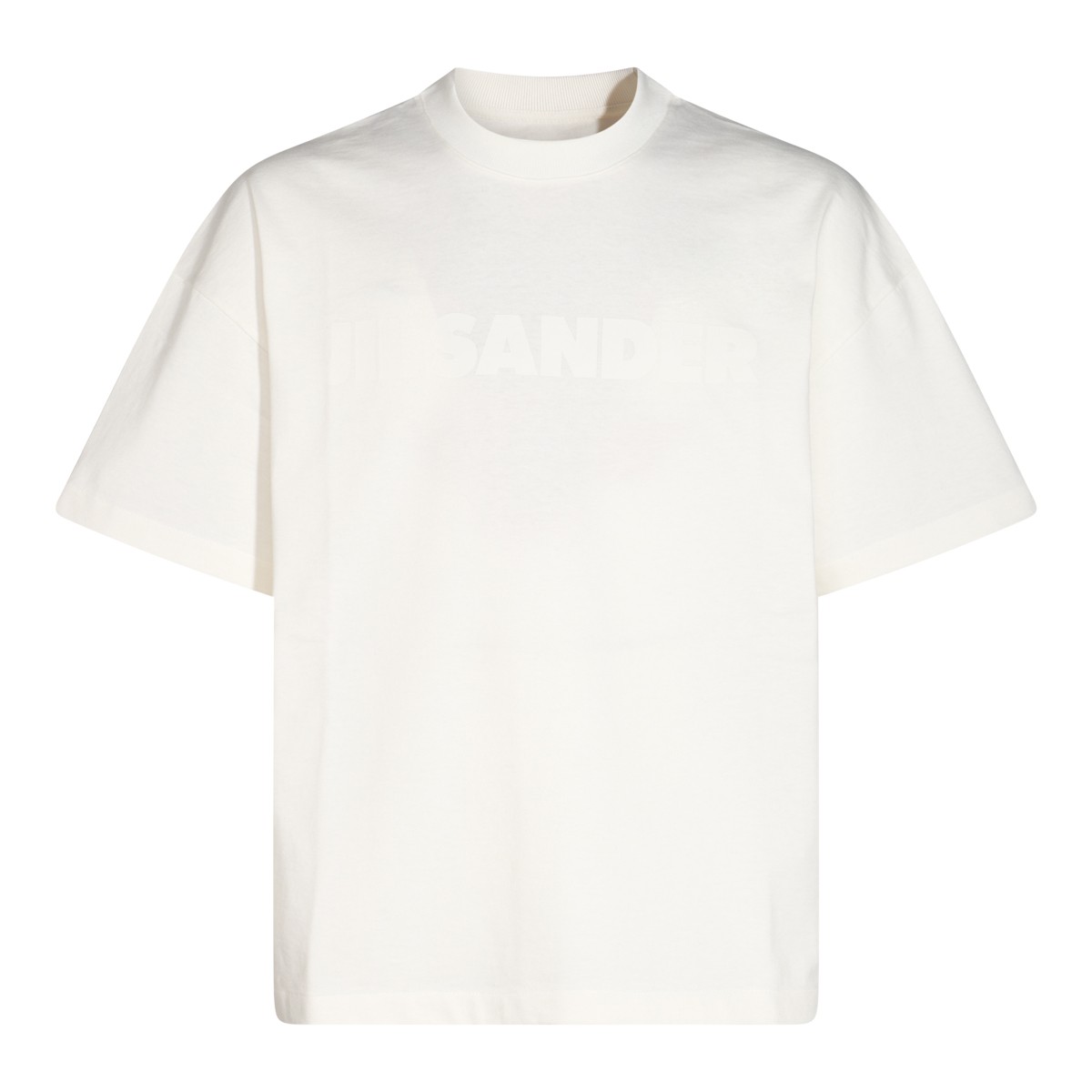 WHITE COTTON T-SHIRT