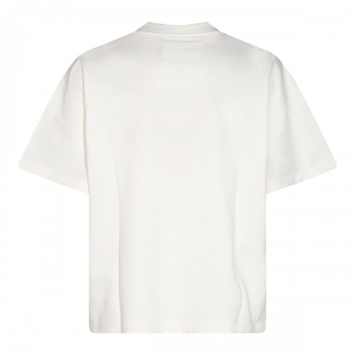 WHITE COTTON T-SHIRT