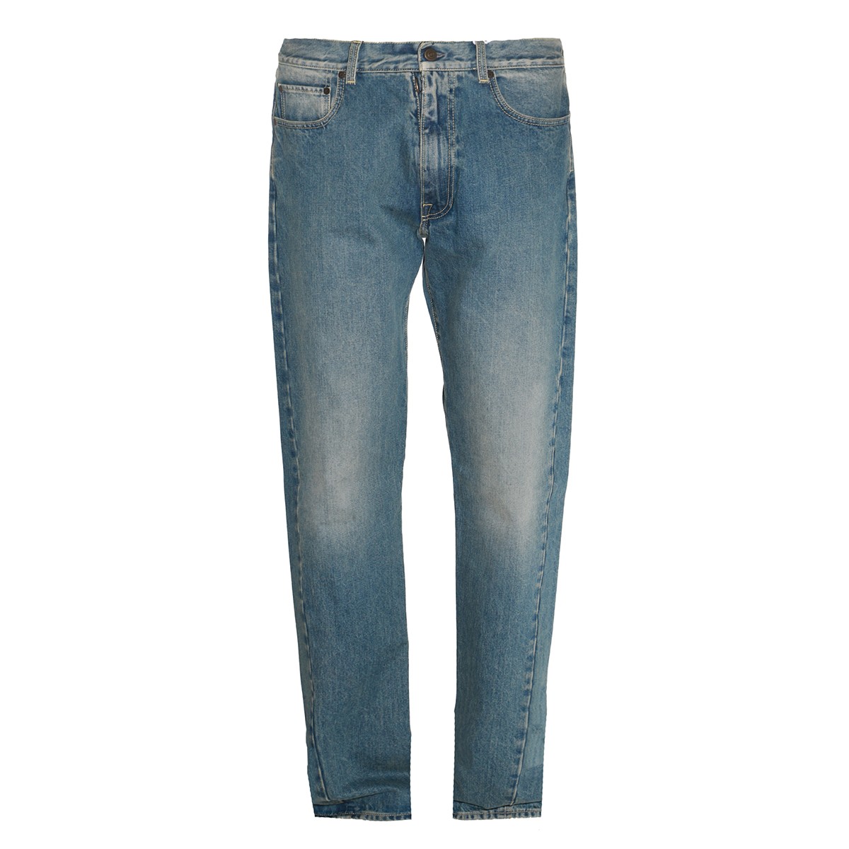 BLUE COTTON DENIM JEANS