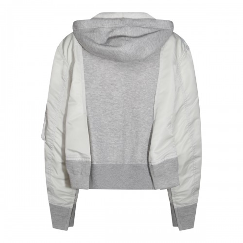 GREY COTTON SWEATSHIRT