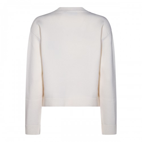 IVORY WOOL KNITWEAR