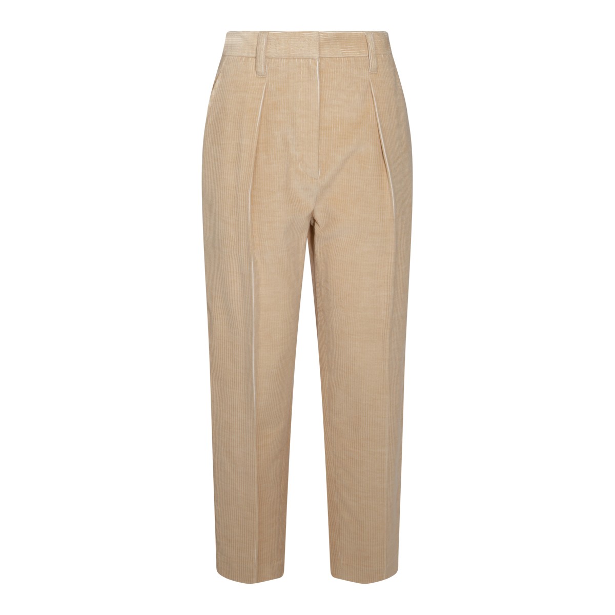 BEIGE COTTON PANTS