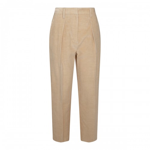 BEIGE COTTON PANTS