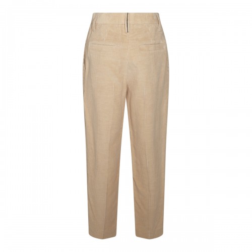 BEIGE COTTON PANTS