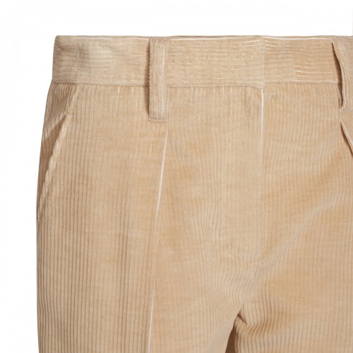 BEIGE COTTON PANTS