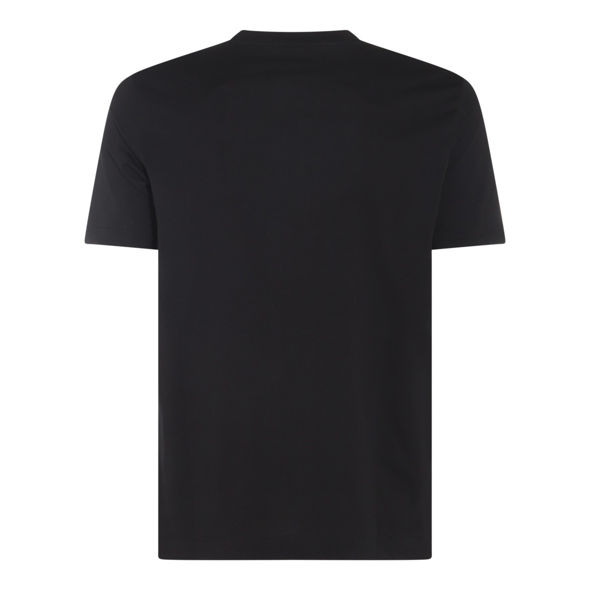 BLACK COTTON T-SHIRT