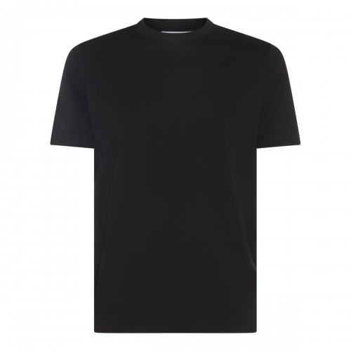 BLACK COTTON T-SHIRT