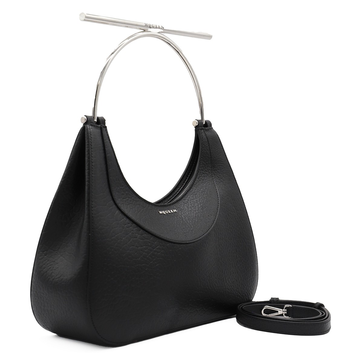ハンドバッグ BLACK LEATHER TOP HANDLE BAG BLACK LEATHER TOP HANDLE BAG