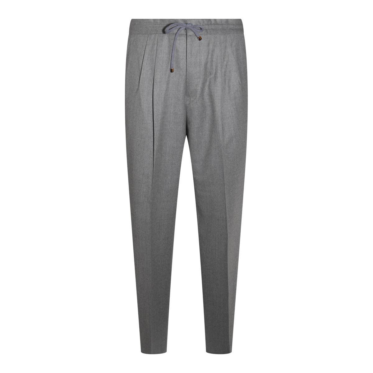 GREY WOOL PANTS