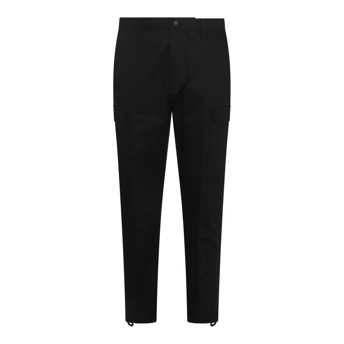 BLACK COTTON PANTS