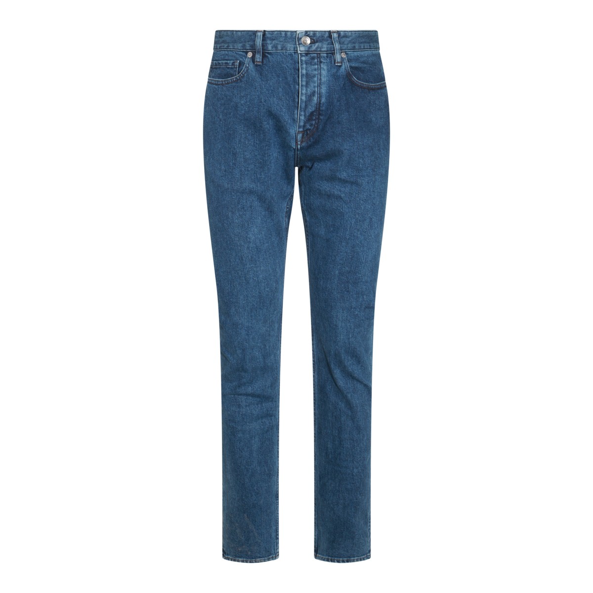 BLUE COTTON DENIM JEANS