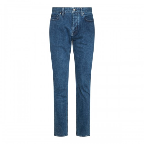 BLUE COTTON DENIM JEANS