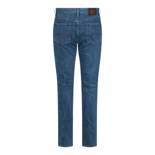 BLUE COTTON DENIM JEANS