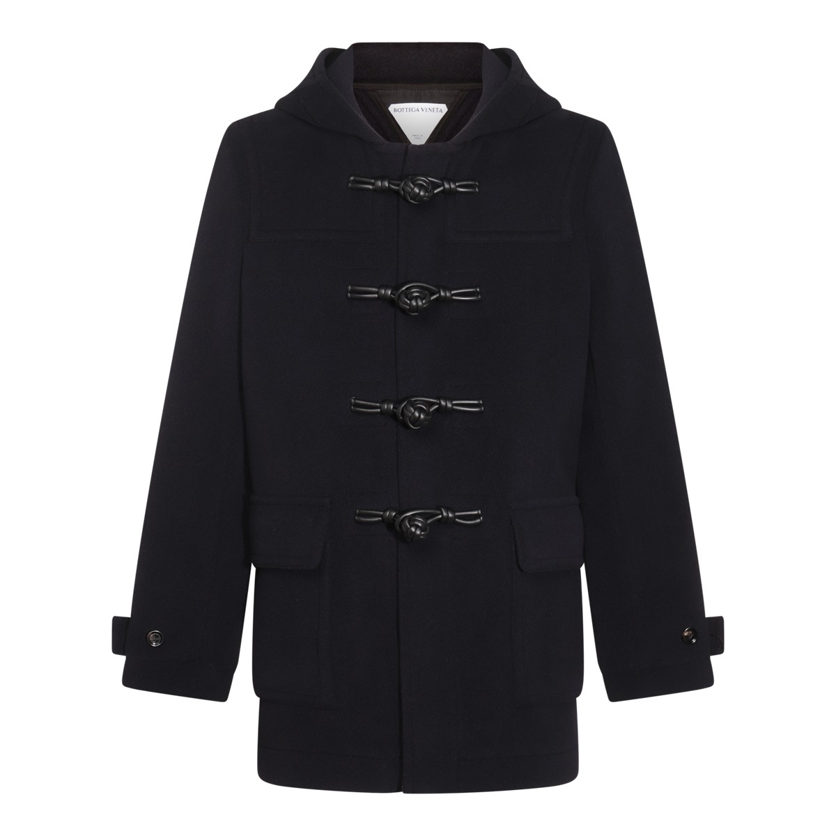 NAVY BLUE WOOL COAT