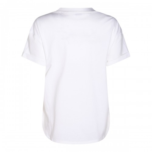 WHITE COTTON T-SHIRT