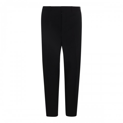 BLACK WOOL PANTS