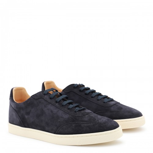 BLUE SUEDE SNEAKERS