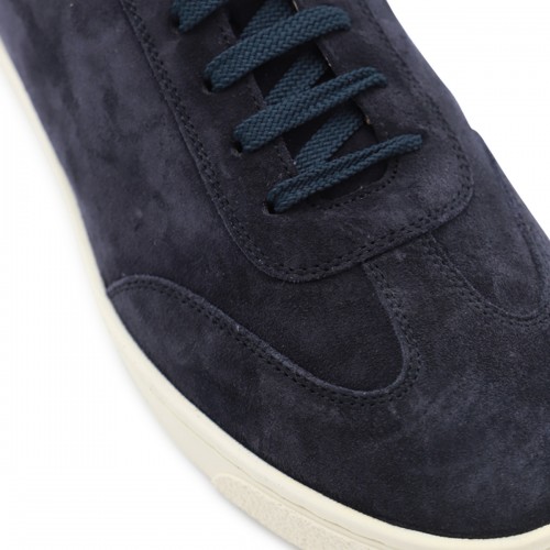 BLUE SUEDE SNEAKERS