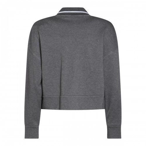 GREY COTTON KNITWEAR