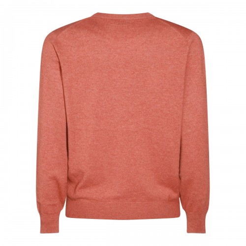 ORANGE WOOL KNITWEAR