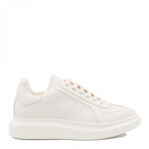 WHITE LEATHER SNEAKERS