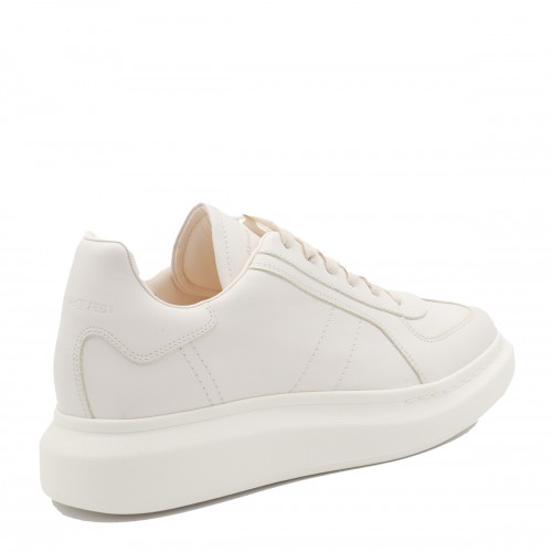 WHITE LEATHER SNEAKERS