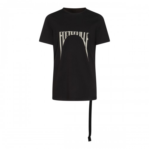 BLACK COTTON T-SHIRT