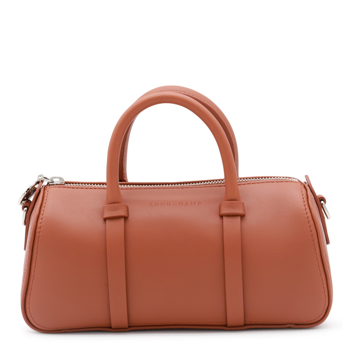 COGNAC LEATHER S DAYLONG TOP HANDLE BAG