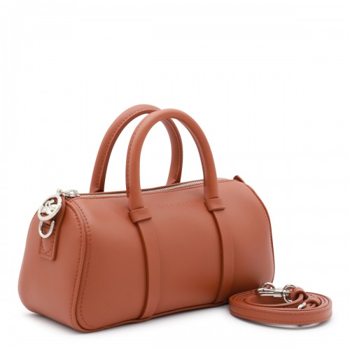 COGNAC LEATHER S DAYLONG TOP HANDLE BAG